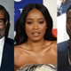 Jordan Peele attends the 2019 Hammer Museum Gala on October 12, 2019; Keke Palmer attends Time 100 Next on November 14, 2019; Daniel Kaluuya attends the “Queen & Slim” UK Premiere on January 28, 2020.